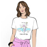 Palm Springs Ride with Style Crewneck Short Sleeve Graphic T Shirt