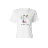 i love Palm Springs Crewneck Graphic Tee - Rappi Palm Springs