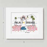 Tramway - Matted Art Print 8" x 10"