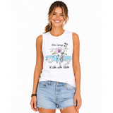 Palm Springs Ride with Style Muscle Tank Graphic T Shirt