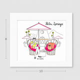 Champagne Brunch - Matted Art Print 8" x 10"
