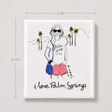 Palm Springs I Love Palm Springs Magnet