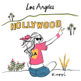 I Love LA Relaxed -Fit Cotton Graphic T-Shirt