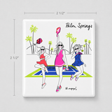 Palm Springs Pickleball Magnet
