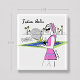 Palm Springs Indian Wells Tennis  Magnet