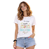 Girls Weekend Palm Springs Crewneck Short Sleeve Graphic T Shirt