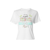 Girls Weekend Palm Springs Crewneck Short Sleeve Graphic T Shirt