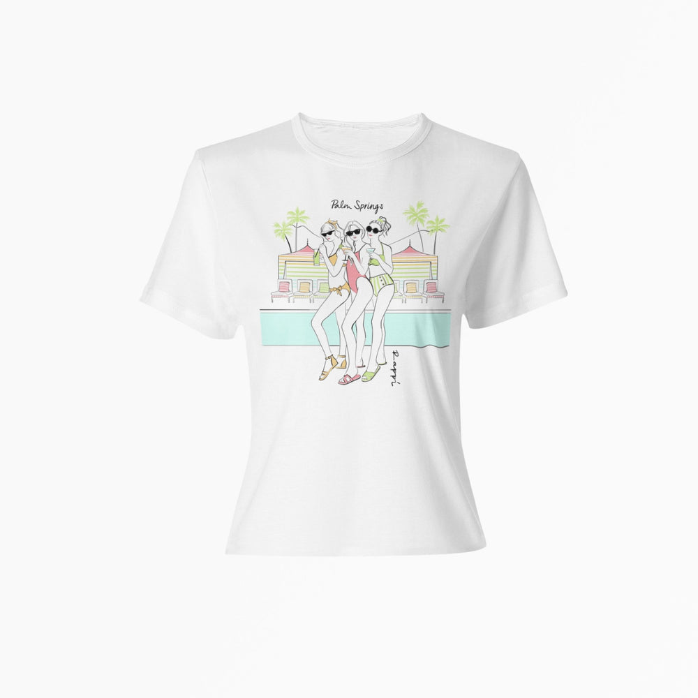 Girls Weekend Palm Springs Crewneck Graphic Tee – Rappi Palm Springs